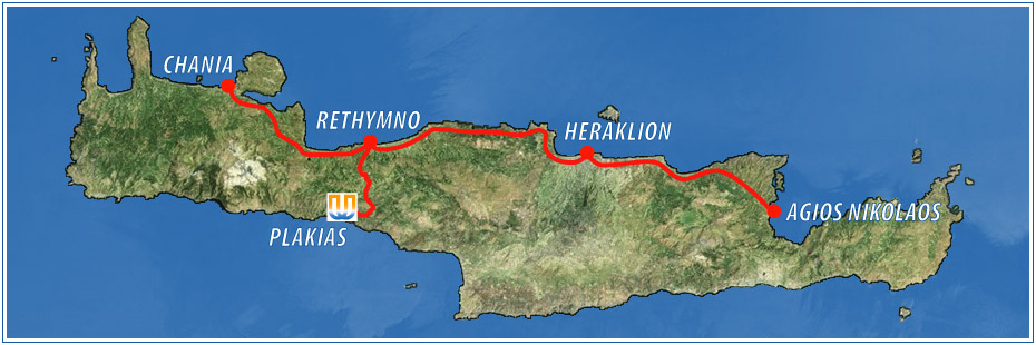 Plakias Hill crete map directions Plakias Hill crete map directions