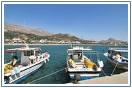 Plakias harbour